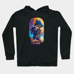 Psychedelic Giant Bonsai Tree Hoodie